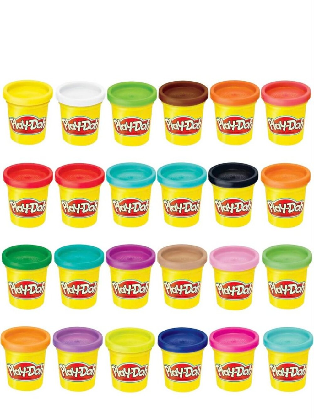 Play-Doh 20383F01 24 Pack Multicolor Children Molding Dough